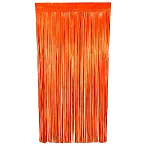 Cortina Neon 1,00x2,00 Metros Laranja - 1 Un