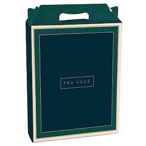 Kit Caixa Maleta Retangular Vertical James M 18x7,5x21cm - 10 Un