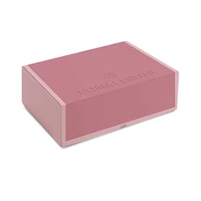 Kit Caixa Retangular Realce Relevo Camélia P 20x14x7cm - 10 Un