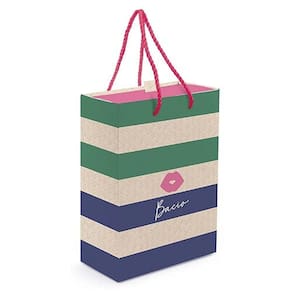 Kit Caixa Luva Com Alça Bella Vita P 20,5x15x6,5cm - 10 Un