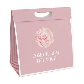 Kit Caixa New Plus M 23x8,5x30cm Camélia - 10 Un
