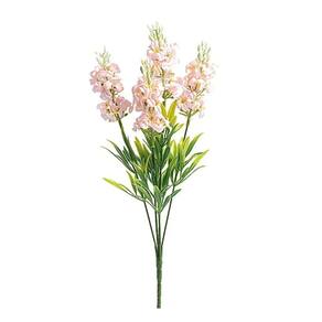 Flores Decorativas Permanentes - Buquê Trilio X5 35cm Rosa - 6 Buquês