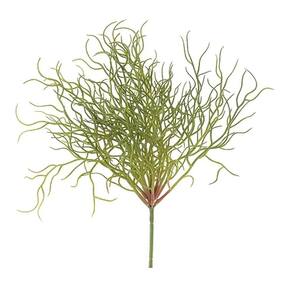 Folhas Decorativas Permanentes - Buquê Folhagem 32cm Verde - 6 Buquês