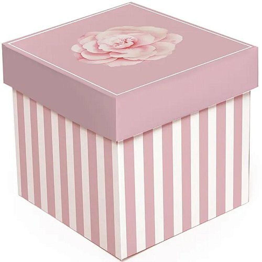 Kit Caixa Cubo Camélia Gg 19x19x19cm - 10 Un