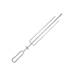 Kit 10 Espetos Tridente Comercial Lobo Churrasqueiras - Linha Churrascaria Tamanho 50