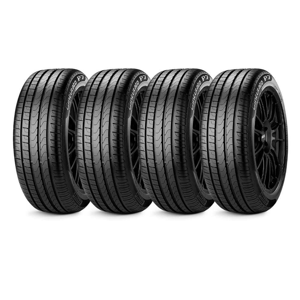 Pneu Aro 17 Pirelli P7 Cinturato (KS) 225/45R17 91W - 4 Unidades