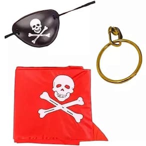 Kit Fantasia Pirata - 3 Peças