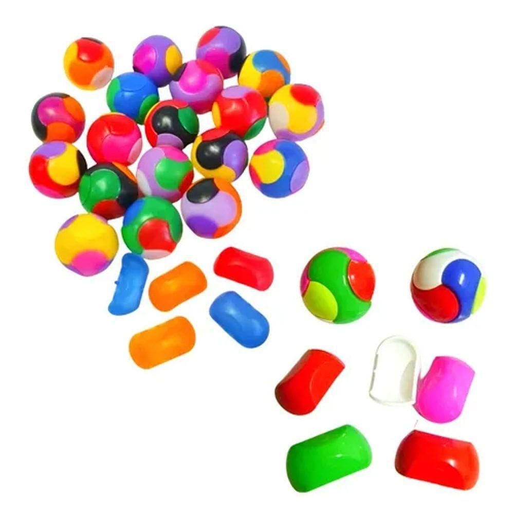 Lembrancinha Infantil - Bola Mágica Quebra-cabeça - 6 Un
