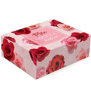 Kit Cesta Na Caixa Mães M 33x23x10cm - 10 Un
