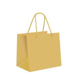 Sacola Premium Para Um Meio Ovo Butter Yellow M 30x26x14cm - 10 Un