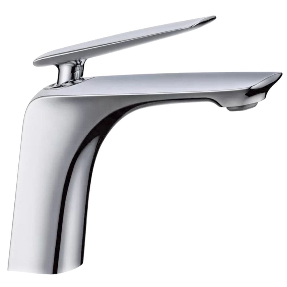 Torneira de Banheiro Lavabo Misturador Monocomando Acqua Cromada Totalmente em Metal