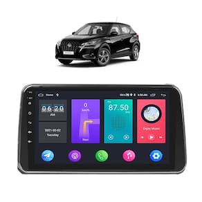Kit Multimídia Kicks SL SV 2017 / 2021 10 Pol Android 2/32Gb Gps USB WiFi Rádio Bt - Vision 89101