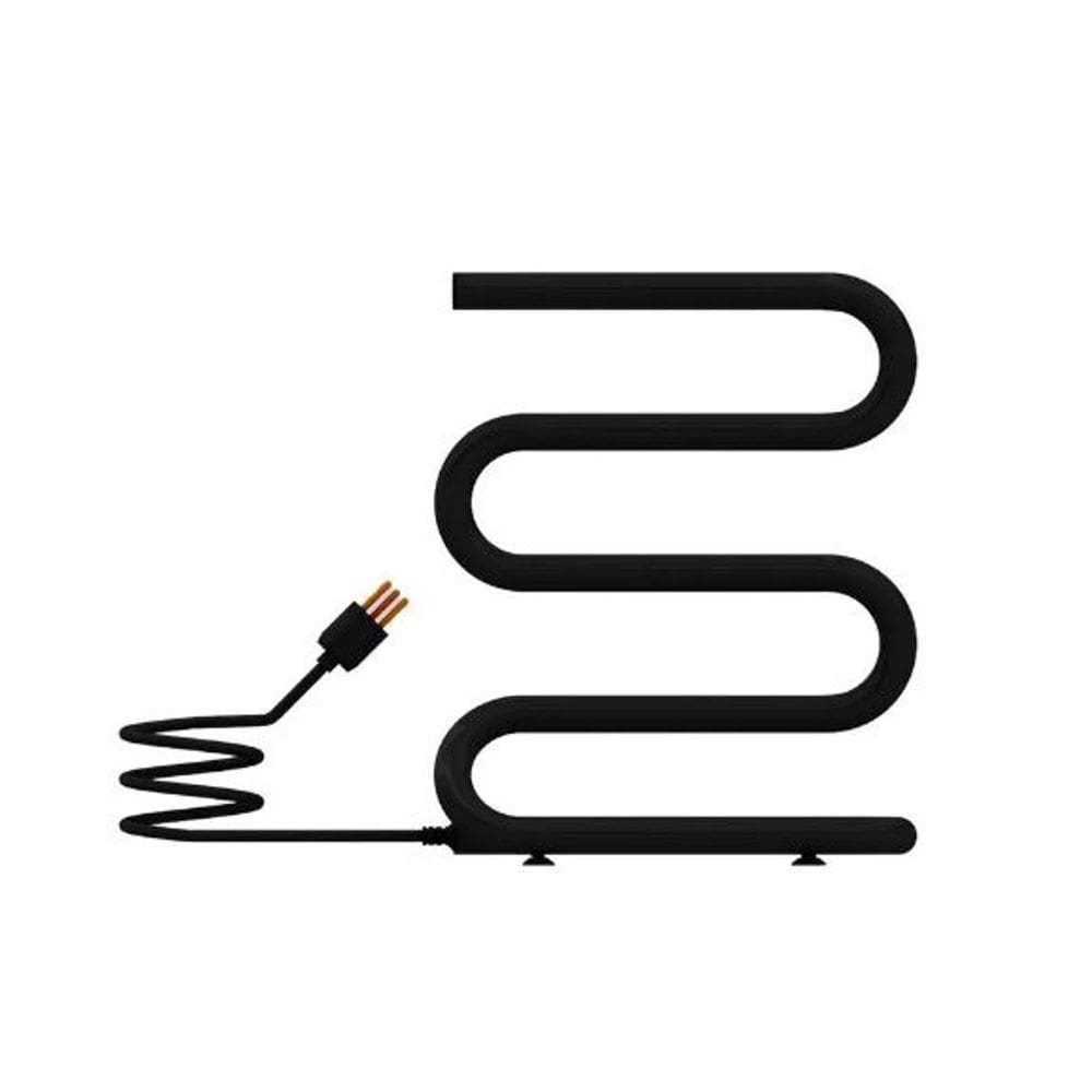Toalheiro Elétrico Dibase Portátil Pintado Preto 110V