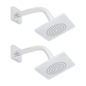 Kit 2 Chuveiros Docol 2 Unidades Metal Cromado 1/2 Polegada Bellar Residencial