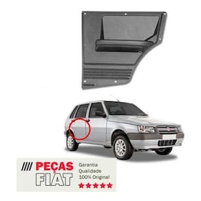 Forro Da Porta Traseira Direita Fiat Uno 1985-2013 Novo
