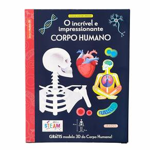 Montar e Aprender: O Incrível e Impressionante Corpo Humano - Com Modelo 3D do Corpo Humano!