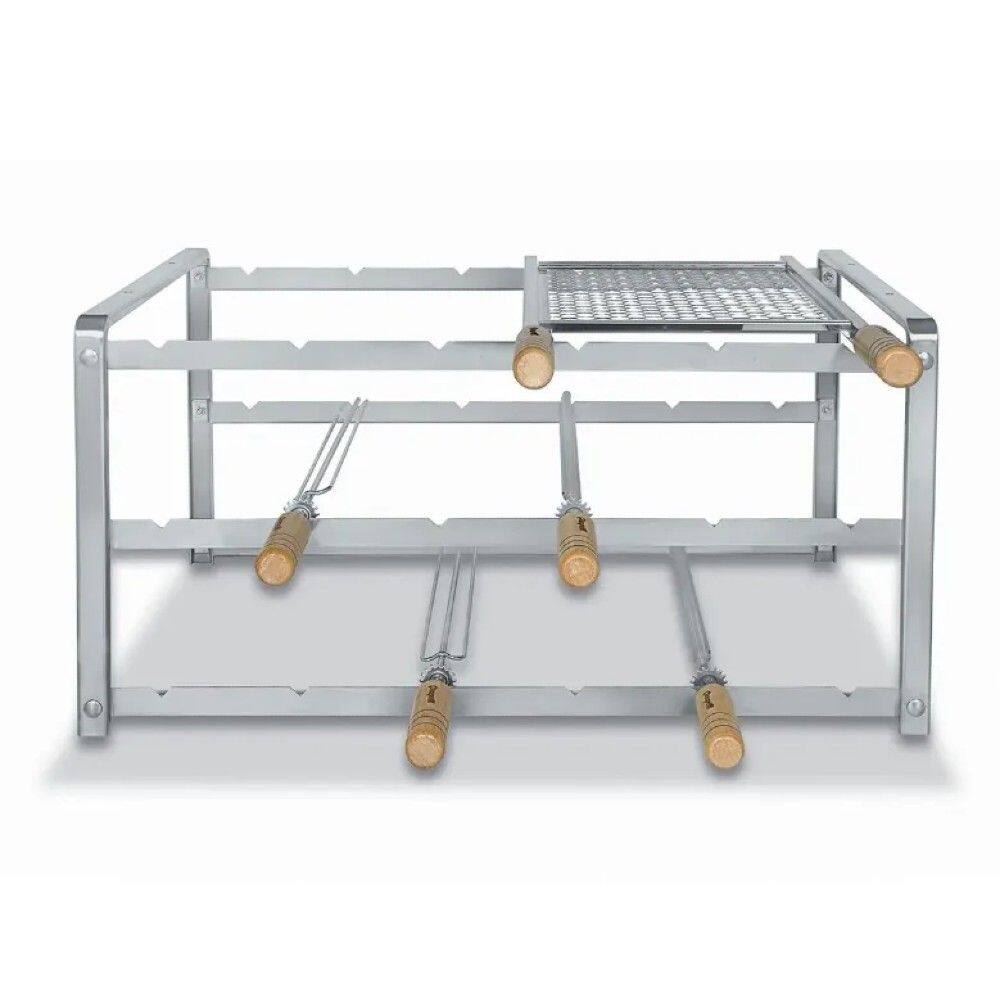 Kit Suporte Giragrill 1006 Inox