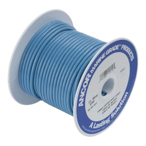 Fiação de barco elétrica primária de cobre estanhado de nível marítimo Ancor 103910 (14 AWG, azul claro, 30 m)