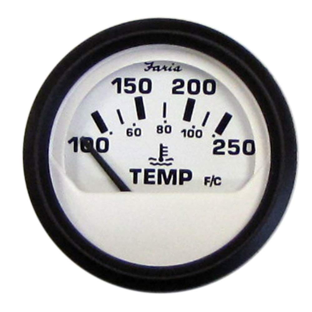 Medidor de Temperatura da Água Faria Euro White 2 (38-121°C)