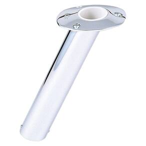 Suporte de haste Lee`s Tackle Flush Mount em aço inoxidável 30 cm