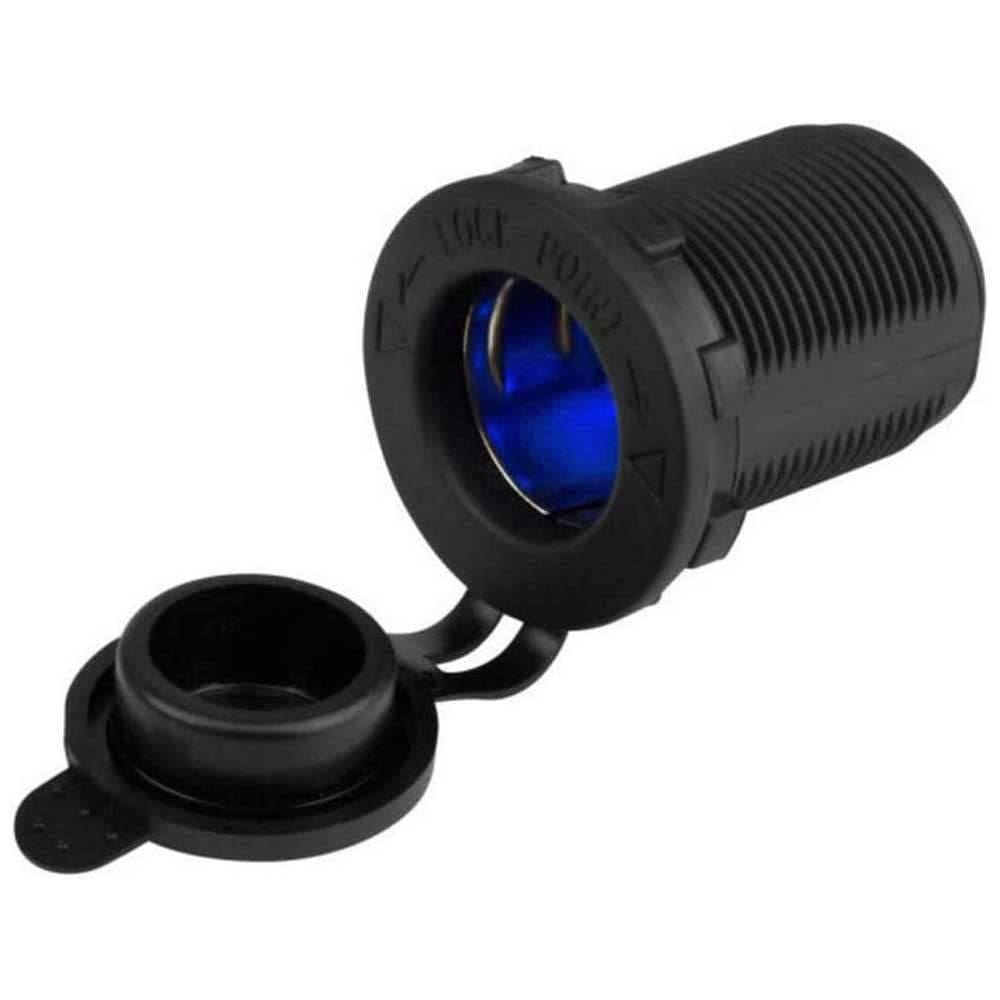 Soquete de alimentação Sea-Dog 12V com LEDs azuis
