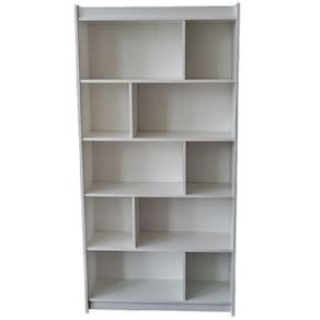 Estante Meia Colméia 100% Mdf Branco - Suprema Móveis