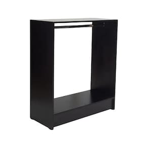 Balcão Loja Central Arara 100% Mdf Preto Desmontado - Suprema Móveis