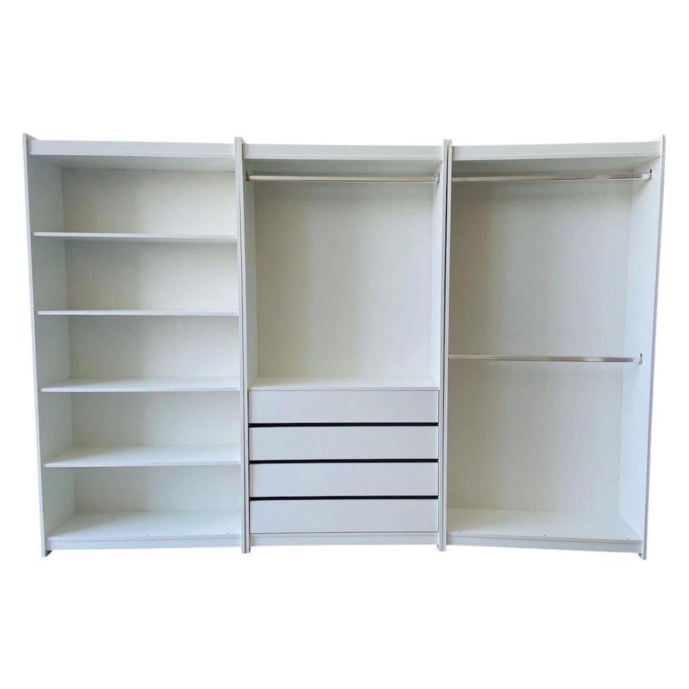 Kit Modulado Closet E Lojas 100% Mdf Branco - Suprema Móveis