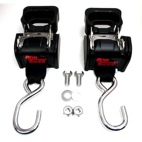 Retrátil Transom Tie-Down Rod Saver em aço inoxidável 40cm