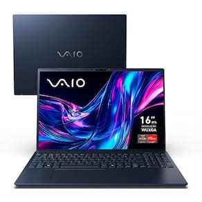 Notebook VAIO FE16 AMD® Ryzen 5-5625U Linux 16GB RAM 512GB SSD 16" IPS WUXGA - Cinza Grafite