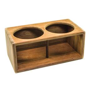 Equipamento de pesca Whitecap Teak 62612 Two Insulated Drink Ra