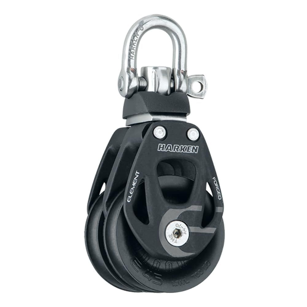 Elemento duplo Block Harken de 45 mm com giro