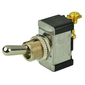 Interruptor seletor BEP 1002002 SPST cromado -desligado/( ligado) 12V