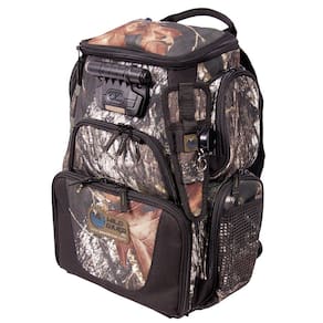Mochila Custom Leathercraft Wild River CLC WCN503 Tackle Tek Recon LED Lighted Camo Compact sem bandejas Mossy Oak