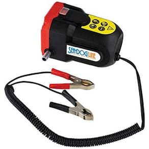 Bomba de troca de óleo Sea-Dog 12V com clipes de bateria