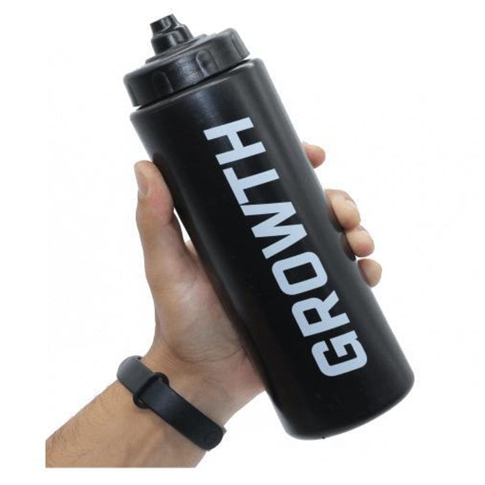 Squeeze De Treino Academia Esporte Copo Preto 800Ml Growth