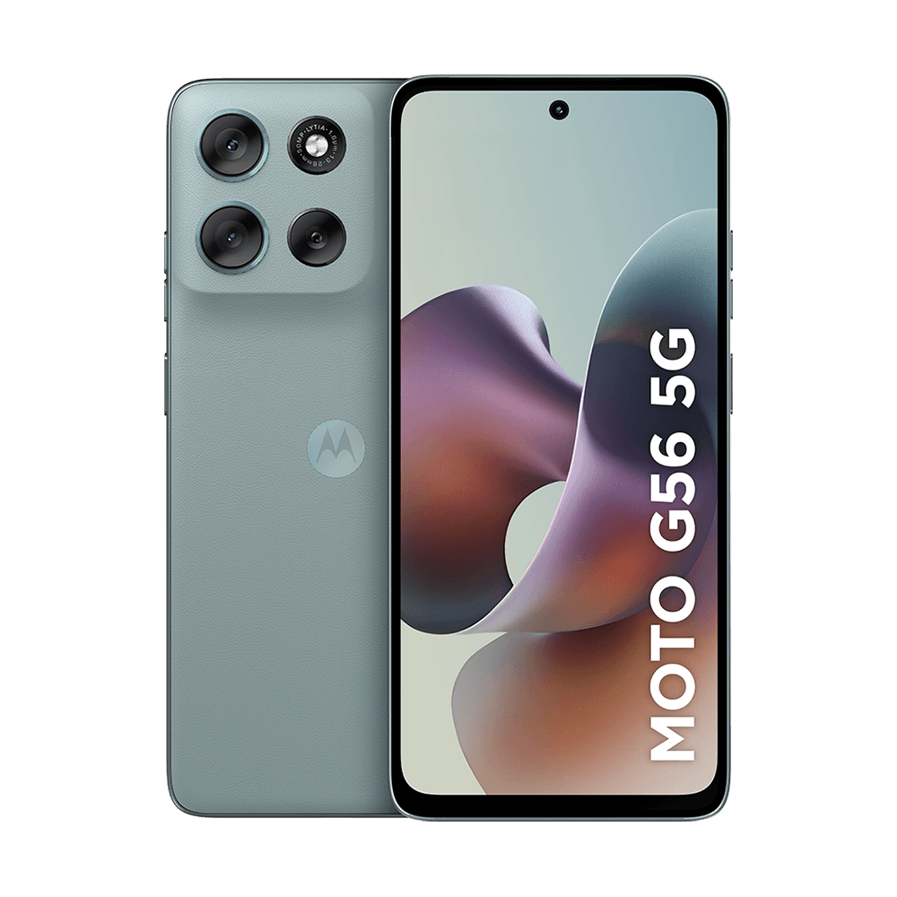 Smartphone Motorola Moto g56 5G - 256GB 24GB (8GB RAM+16GB Ram Boost) e 50MP Sony Lytia 600 Camera Ultrarresistencia militar IP68 + IP69 - Cinza