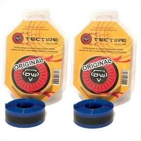Par Fita anti furo Proteção para bicicleta bike speed aro 700 27,5 Tectire 23mm x 2.2m