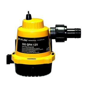 Bomba de esgoto Johnson Pumps PROLINE 750 GPH 12V totalmente submersa