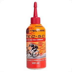 Oleo Lubrificante Corrente Bio Cera 120ml Tectire Tec-50 Bicicleta Bike Mtb Speed Urbana