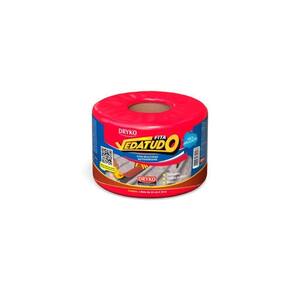 Fita Vedatudo Alumínio Terracota Multiuso Autoadesiva - Dryko 10cm X 10m