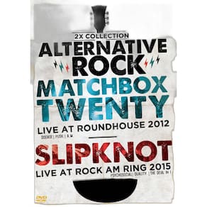 DVD 2X Alternative Rock Vol.01 Slipknot e Matchbox Twenty
