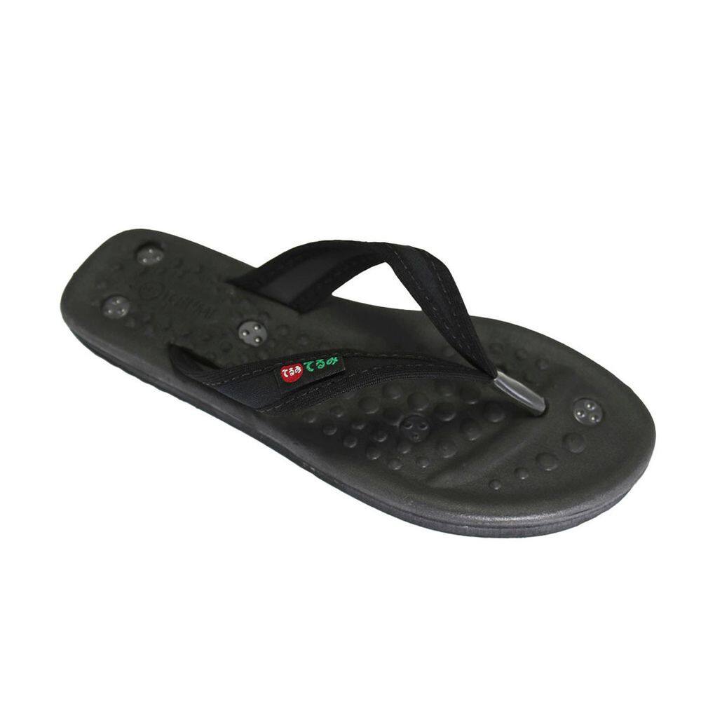 Chinelo Dedo Baixo Fino Magnético Kelly Preto 39 Par - Terumi