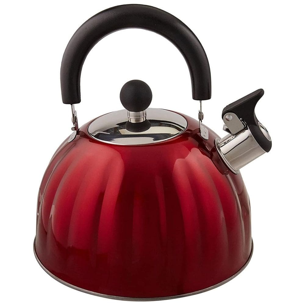 Chaleira formato de abóbora, Twining, Metálico, MR. COFFEE 91414.02, Vermelho