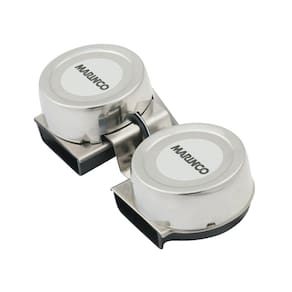 Buzina elétrica Marinco 10001 12V Mini Twin Compact