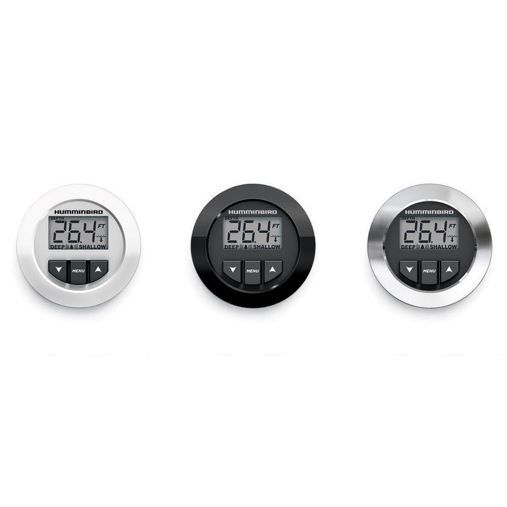 Sonda de profundidade Humminbird 407860-1 HDR 650 no painel com transdu