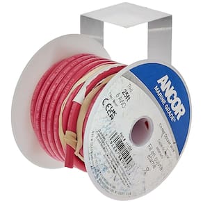 Wire Ancor 111502 Cobre estanhado 8 AWG (8 mm²) Vermelho 25 pés