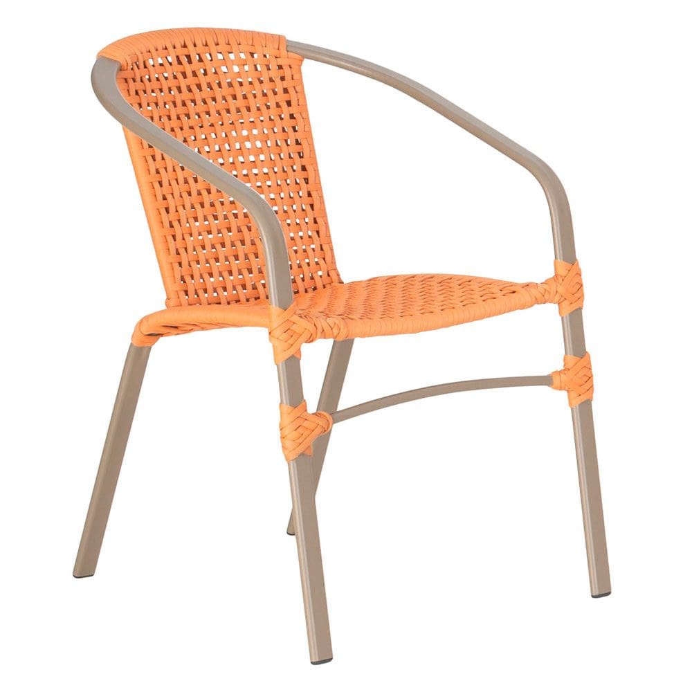 01 Cadeira Floripa Aluminio Trama