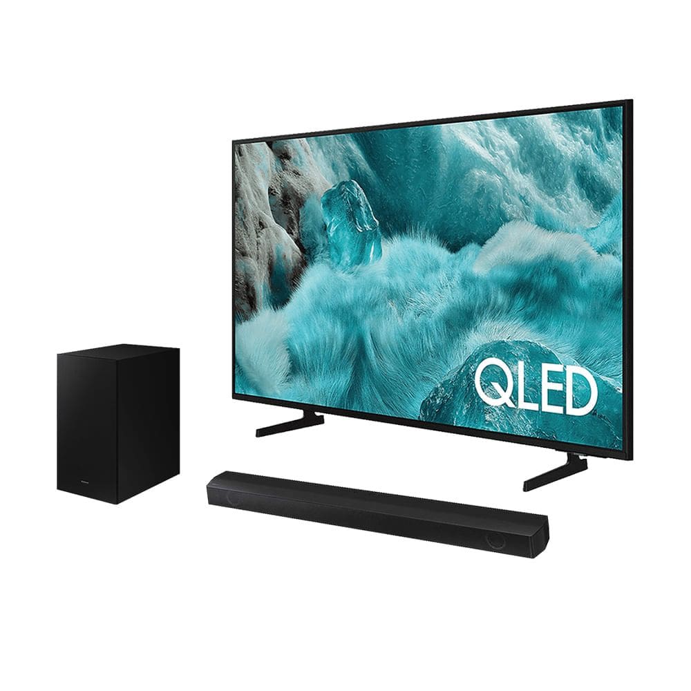 Combo Samsung Vision AI TV 85" QLED 4K Q7F 2025 +Soundbar HW-Q600C