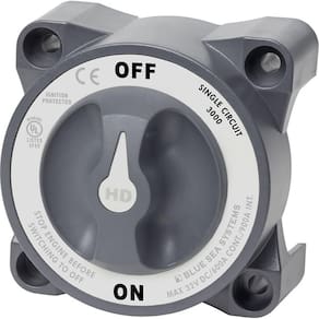 Interruptor de bateria Blue Sea Systems 3000 série HD Heavy Duty